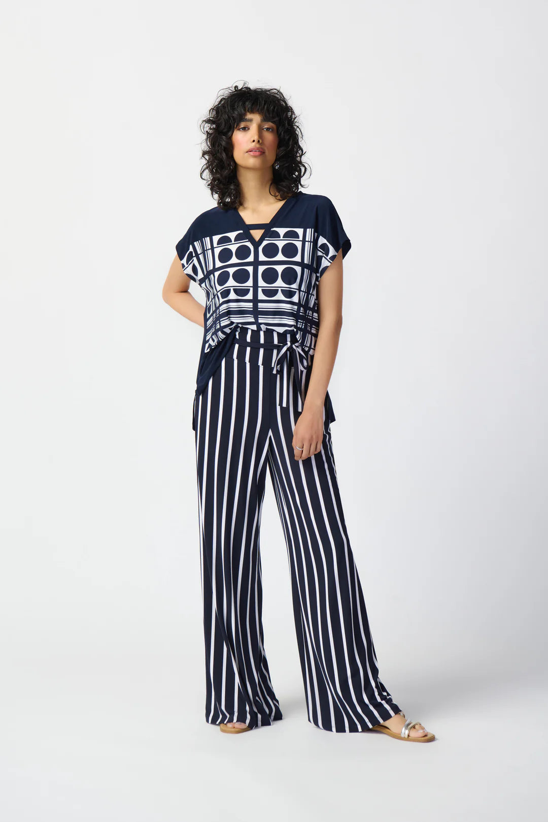Midnight Wide-Leg Pants