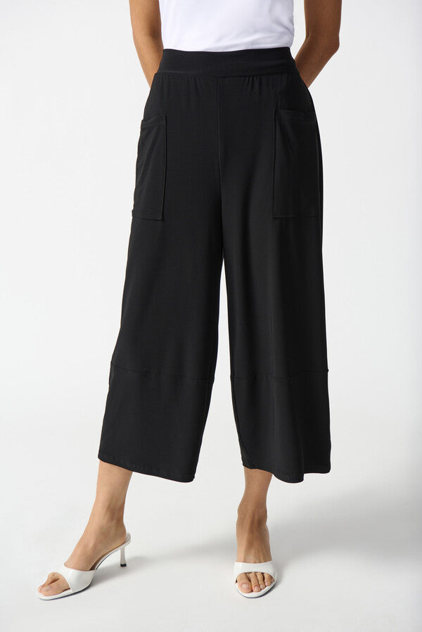 Cropped Wide Leg Pants
