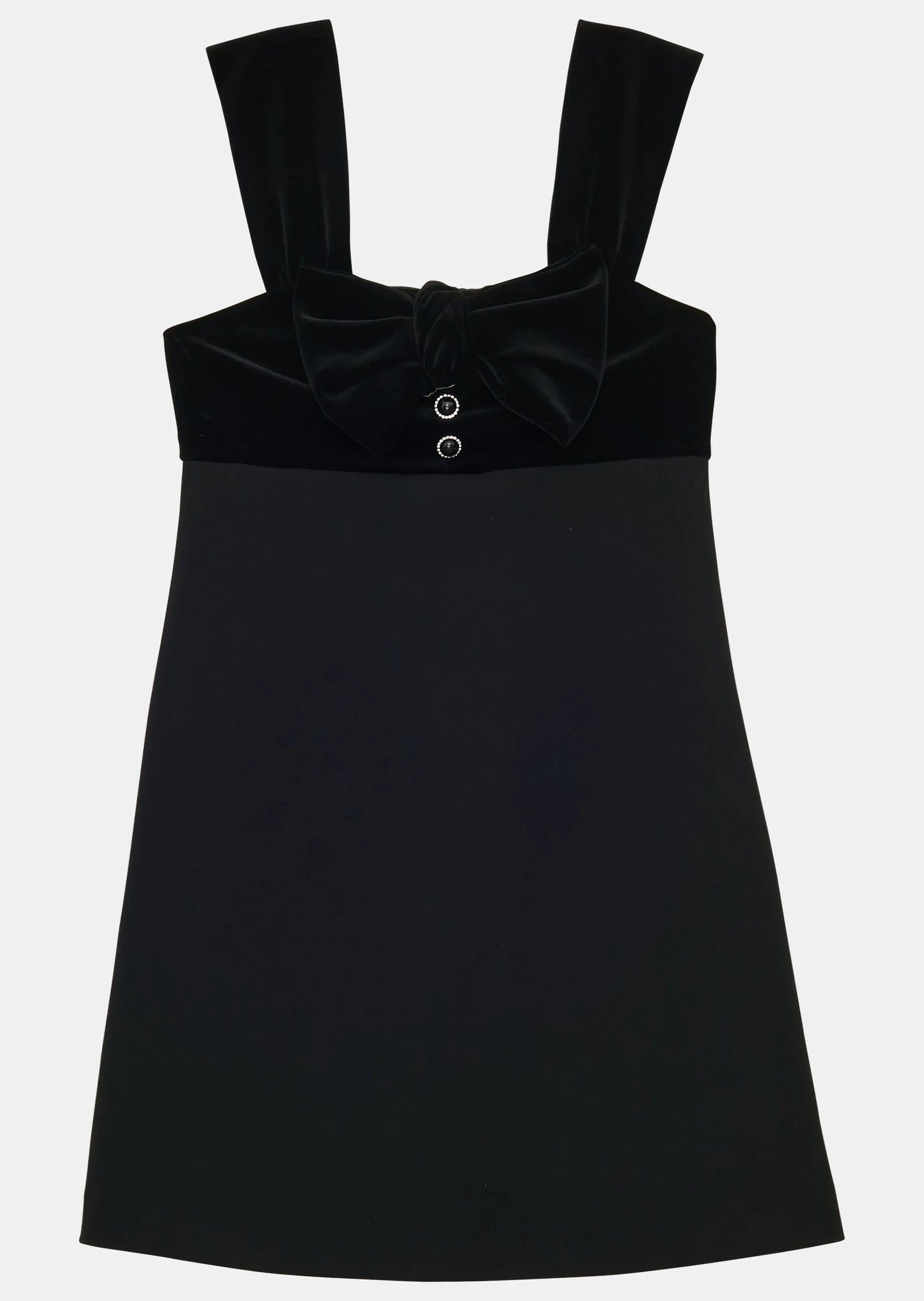 Roch Black Dress in Crepe