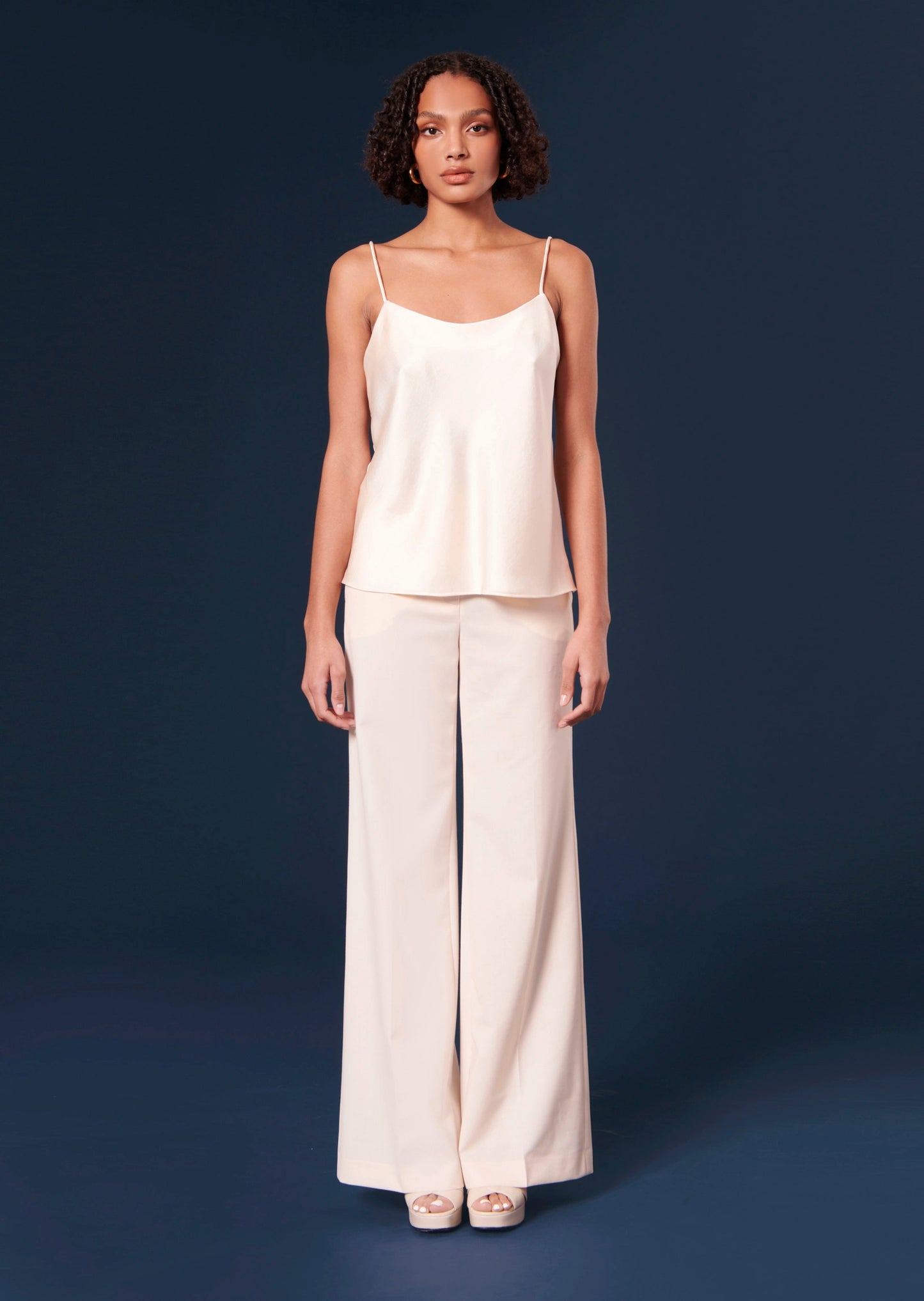 Primavera Ecru Cold Wool Pants