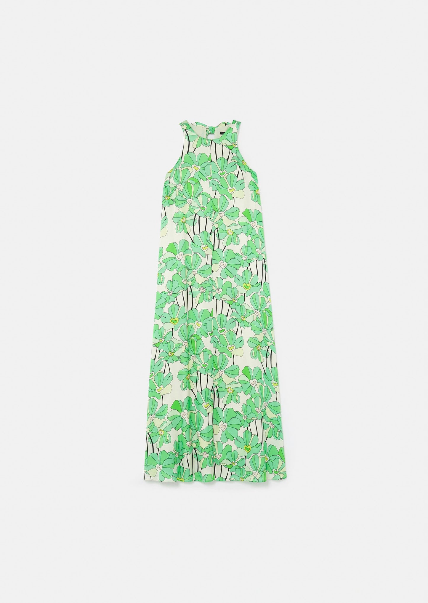 Roxanne Green Floral Printed Dress