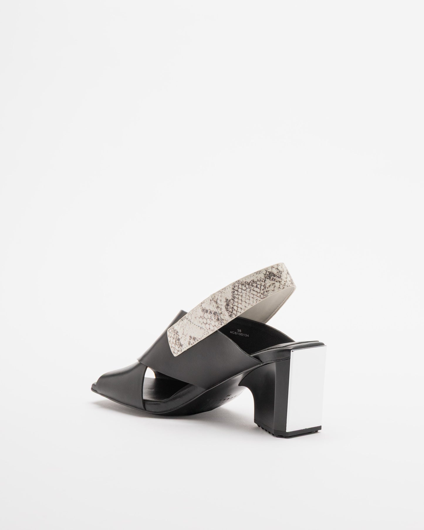 Mirror Verra Black Sandals