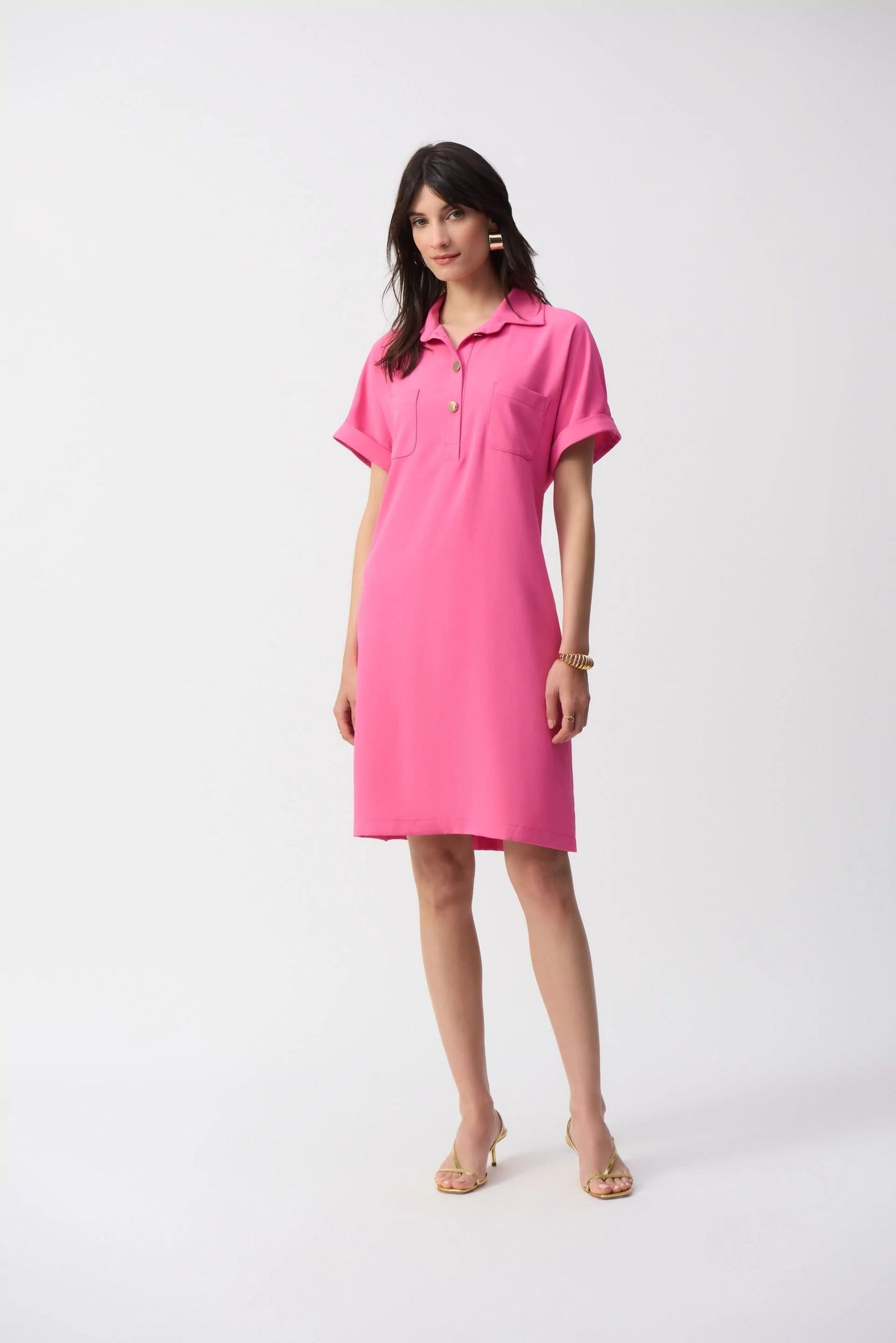 Bubble Gum Shirt Dress
