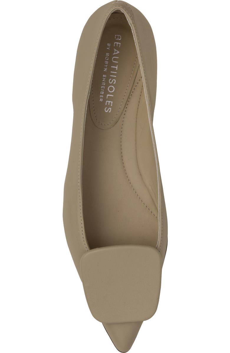 Blanche Pointed Toe Pump Flats