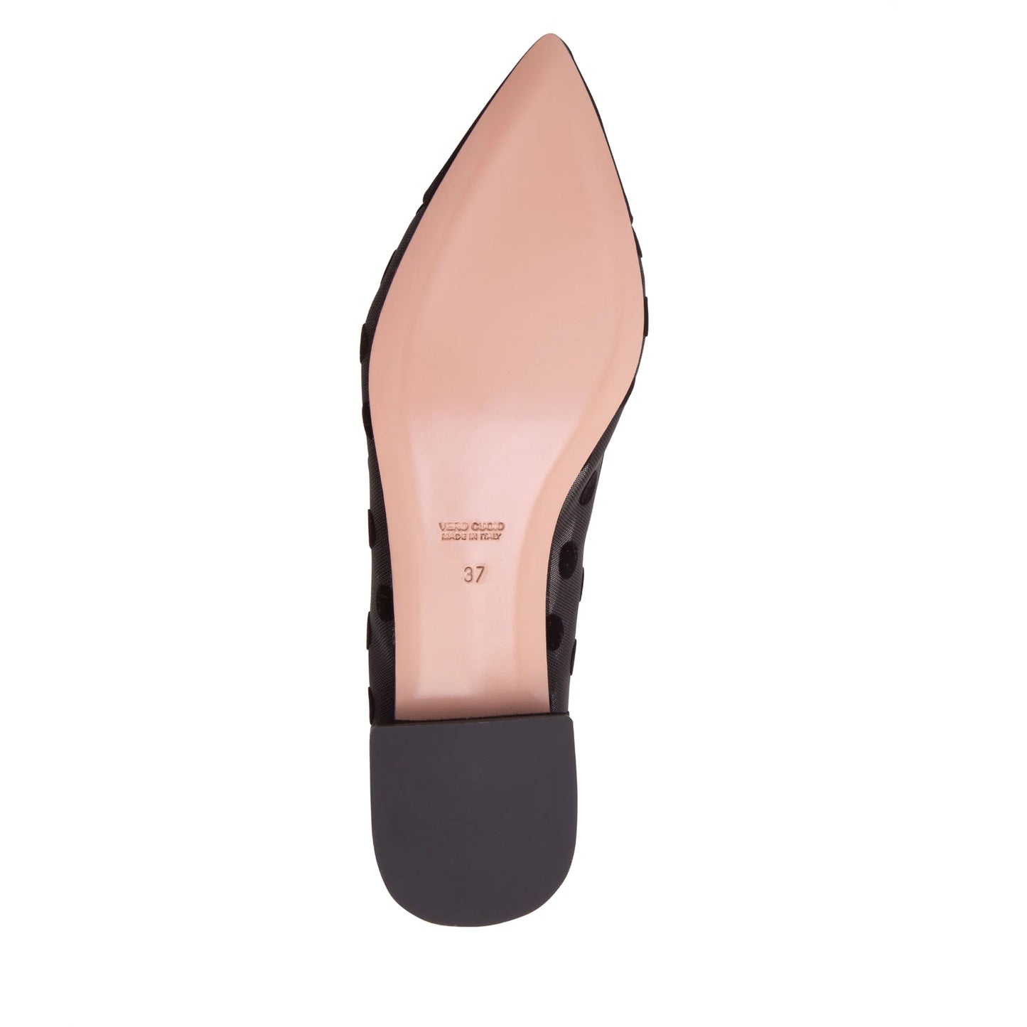 Blake Black Mesh Ballerina Flats
