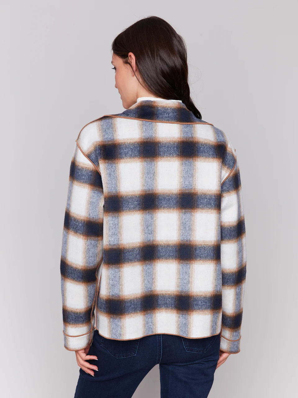 Reversible Plaid Jacket
