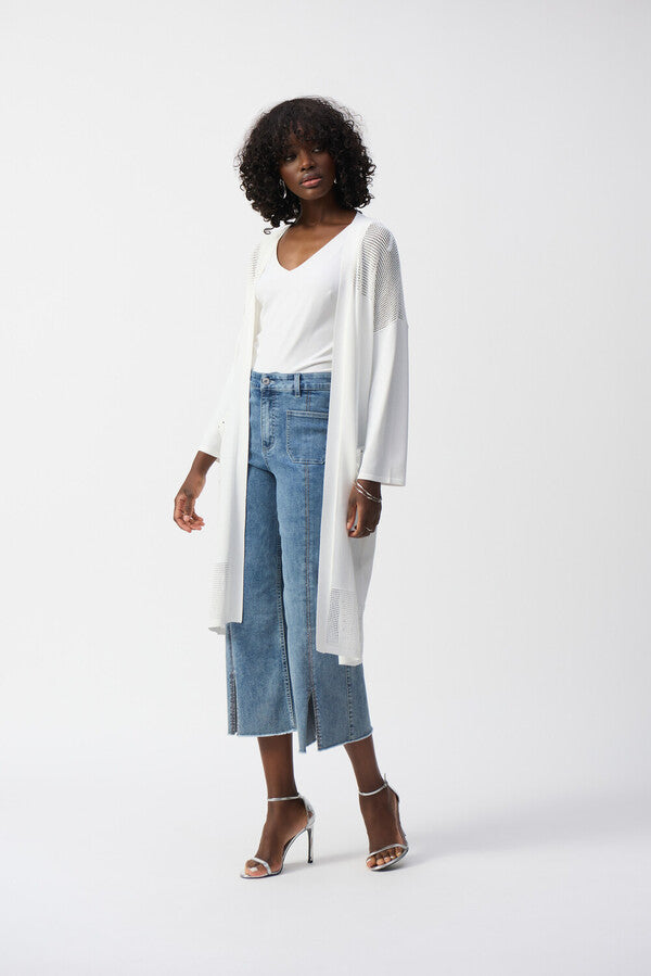 High-waisted Cropped Trousers
